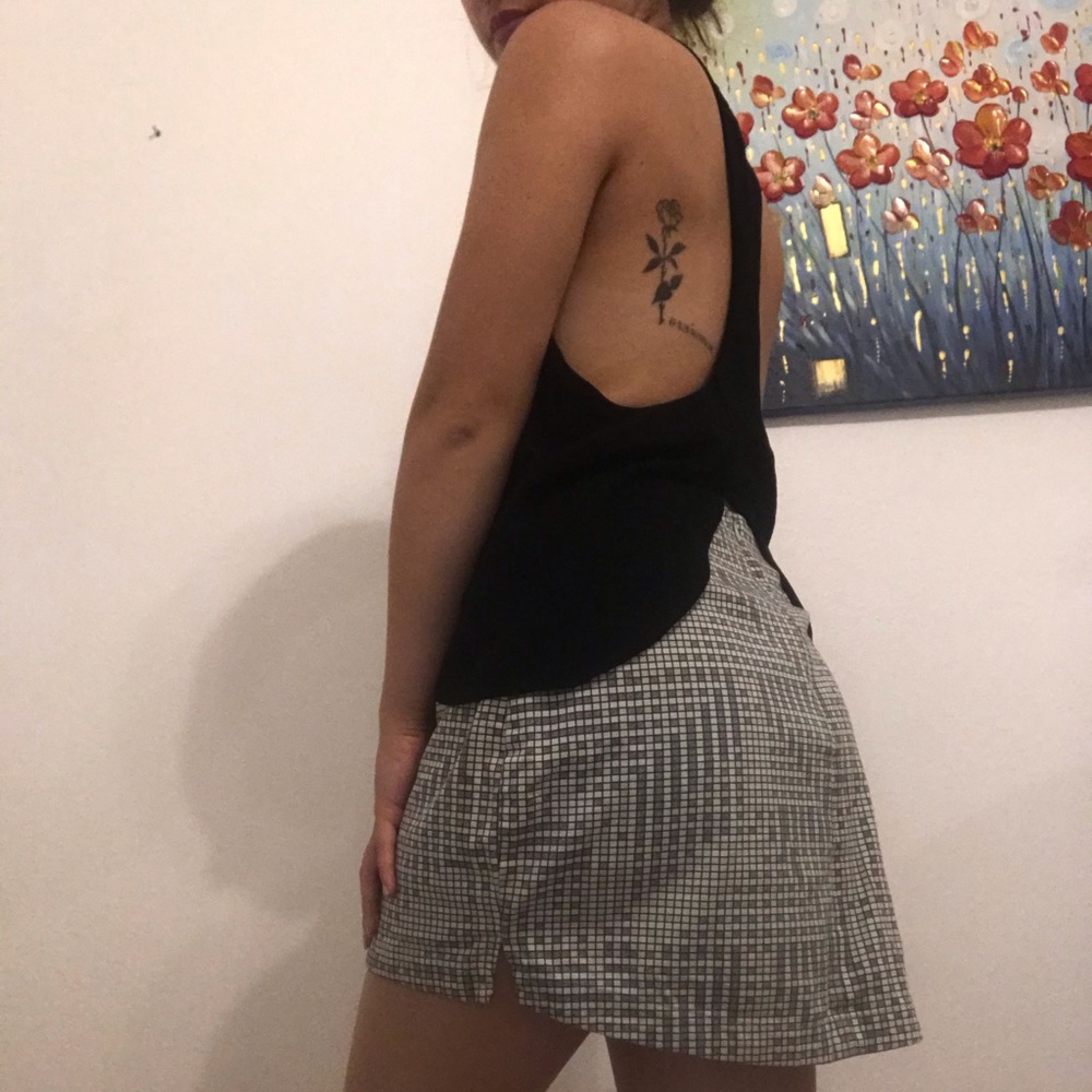 low back tank top